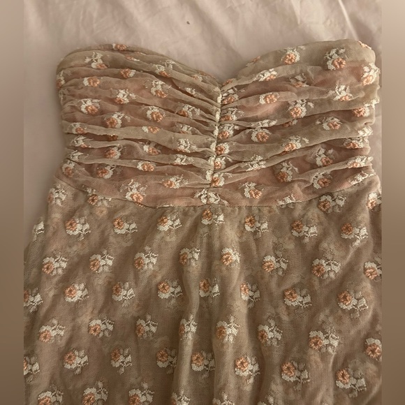 Free People beautiful strapless dress XS/P - Picture 3 of 8
